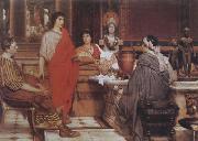 Alma-Tadema, Sir Lawrence, Catullus at Lesbia's (mk23)